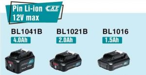 3 mã pin 12V Max chính hãng Makita có trên thị trường